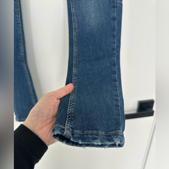 ZARA TRAFALUC DISTRESSED SKINNY JEANS - Picture 5 of 9